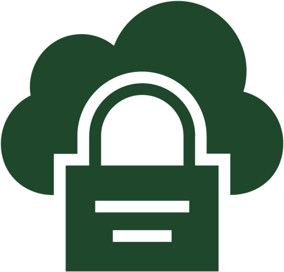 Secure Cloud Icon - Scalable Vector Graphics (600x600), Png Download