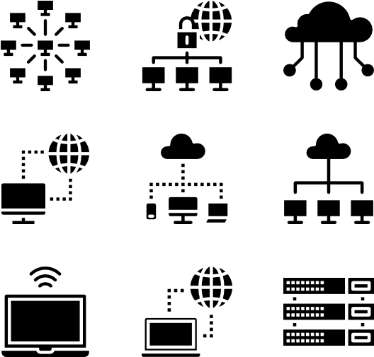 View Individual Icons Of Cloud - Icon (600x564), Png Download