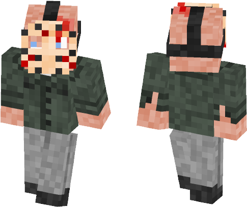 Jason Voorhees Part - Minecraft (584x497), Png Download