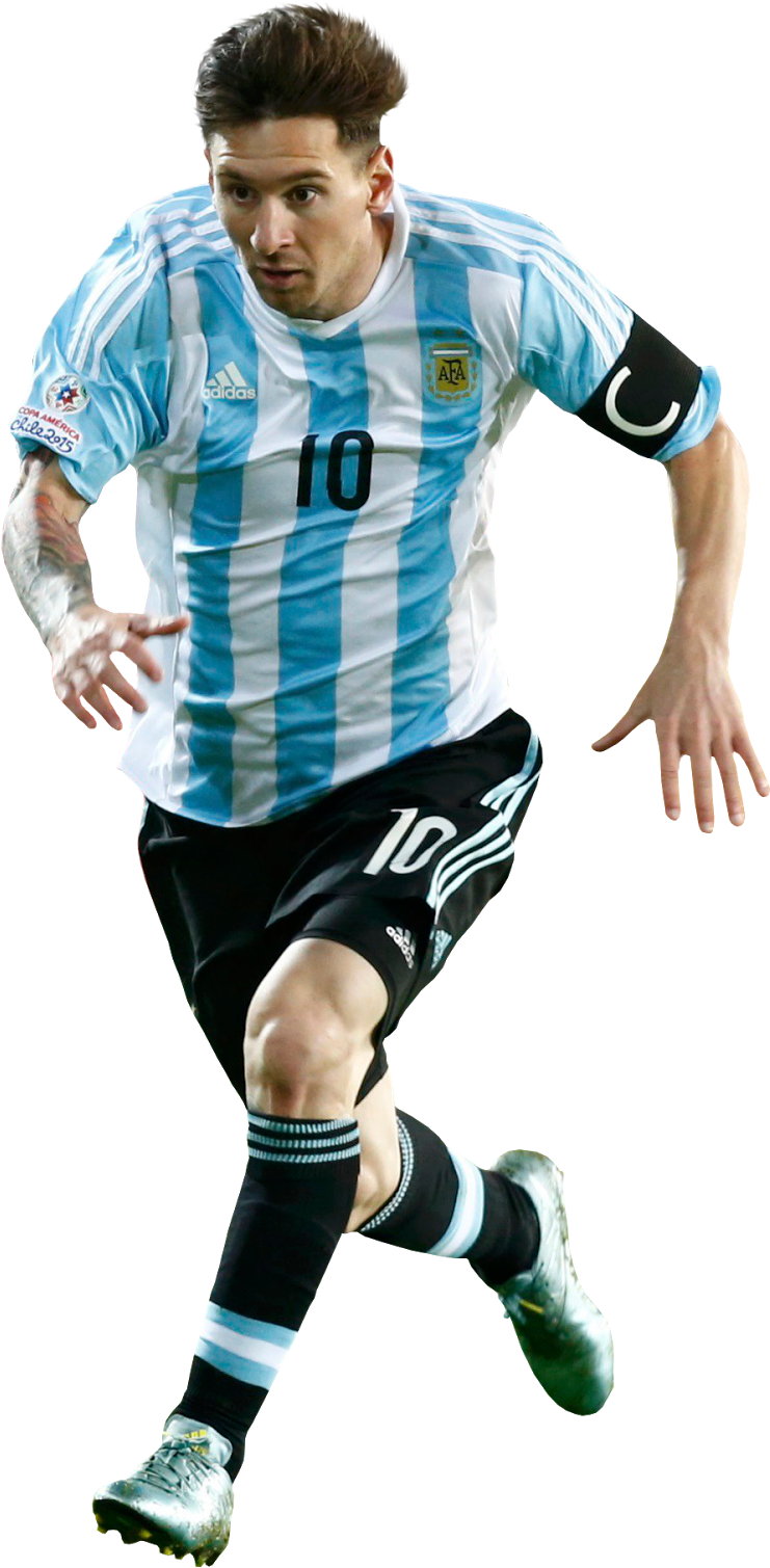Lionel Messi Render - Messi Argentina 2015 Png (915x1600), Png Download