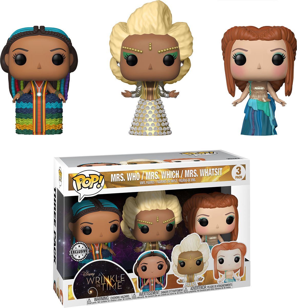 A Wrinkle In Time Mrs Who Which Whatsit Us Exclusive - Wrinkle In Time Pop (1159x1200), Png Download