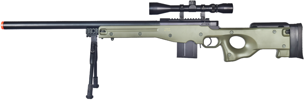 L96 Sniper Rifle / Spring Sniper Rifle - Accuracy International Arctic Warfare (1024x384), Png Download