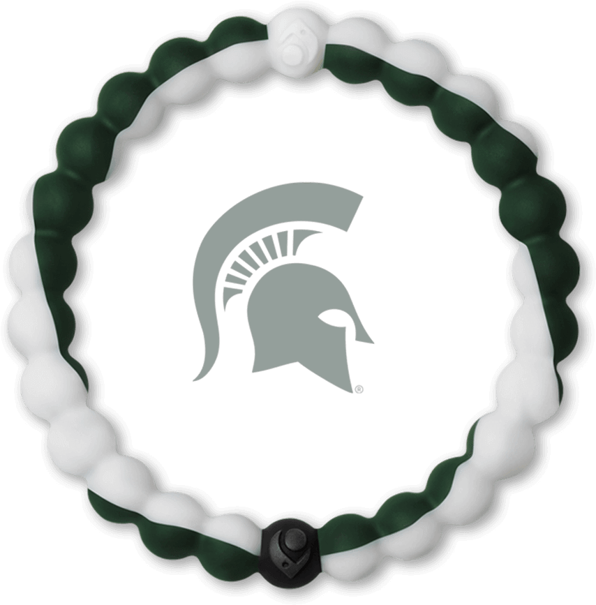 Michigan State® Lokai - Michigan State Spartans (1080x1080), Png Download