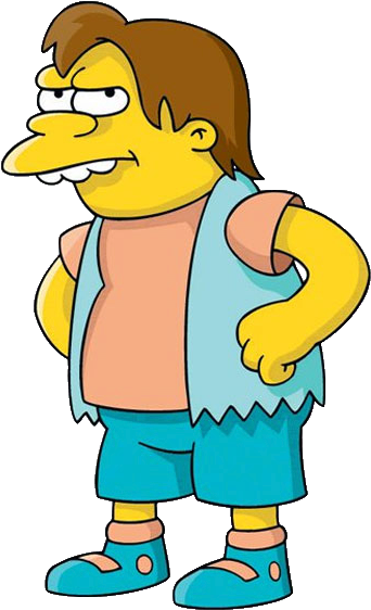 Related Wallpapers - Simpsons Bully (350x573), Png Download