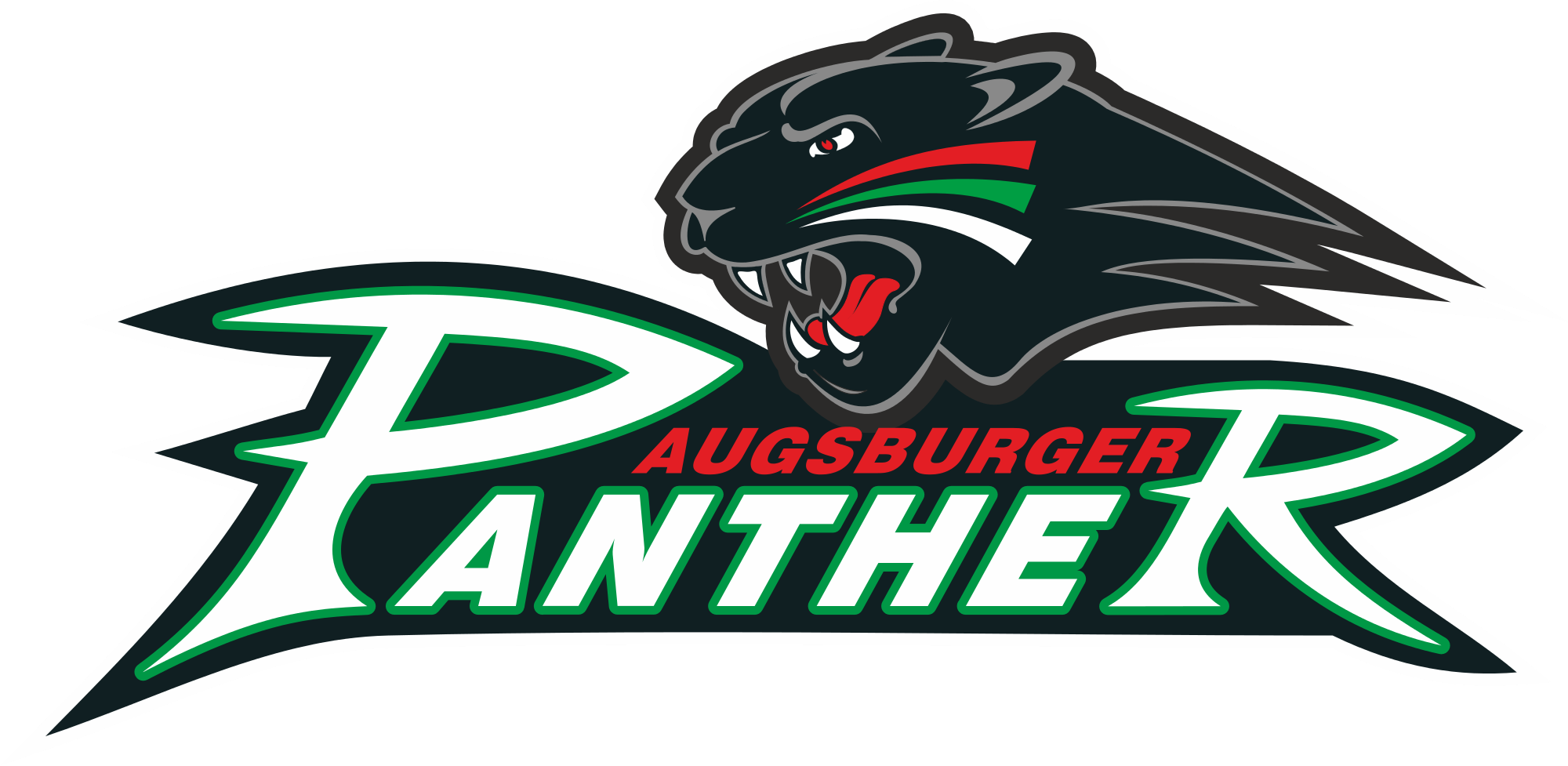 Augsburger Panther Logo Ideas - Augsburger Panther Logo (2000x977), Png Download