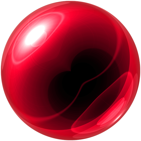 Isolated, Transparent, Circle, Sphere, Shape, Plan, - Red Sphere Transparent Background (829x720), Png Download