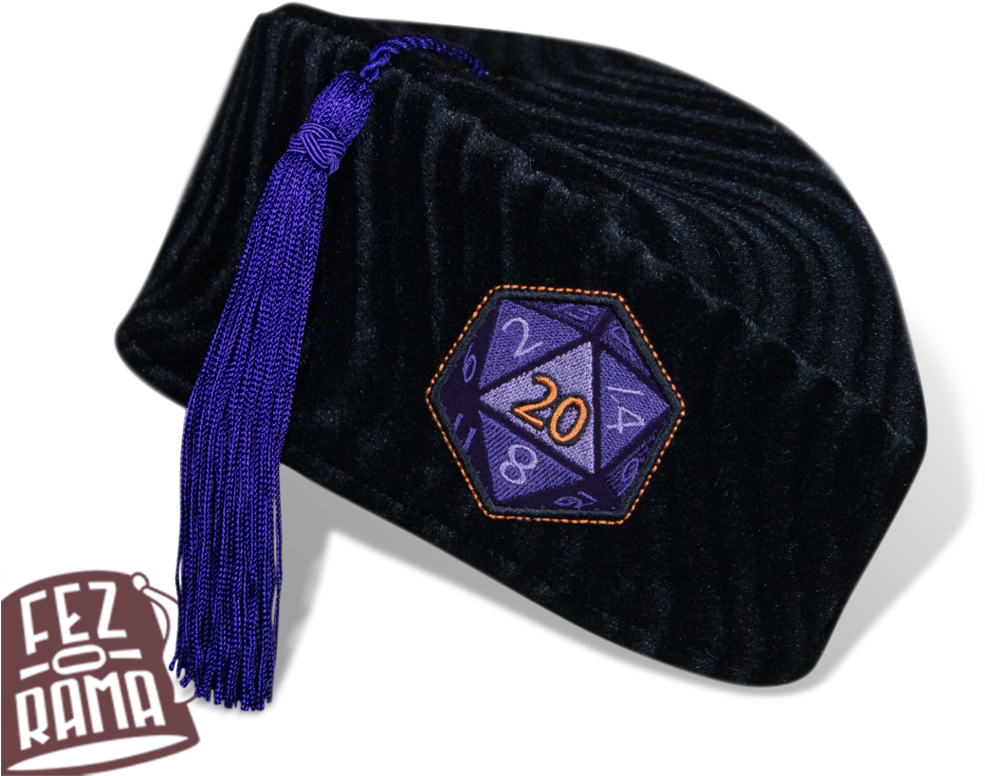 D20 Chapeau - Fez (1024x1024), Png Download