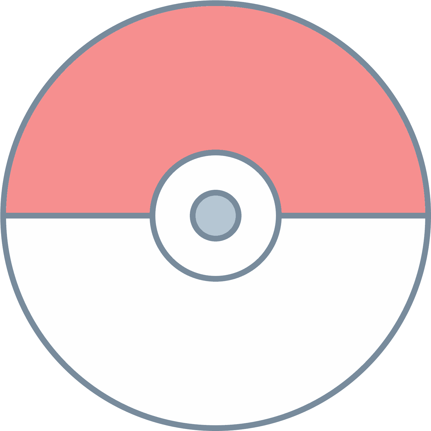 The Images Is Shaped Like A Circle, Divided In Half - Circle (1600x1600), Png Download