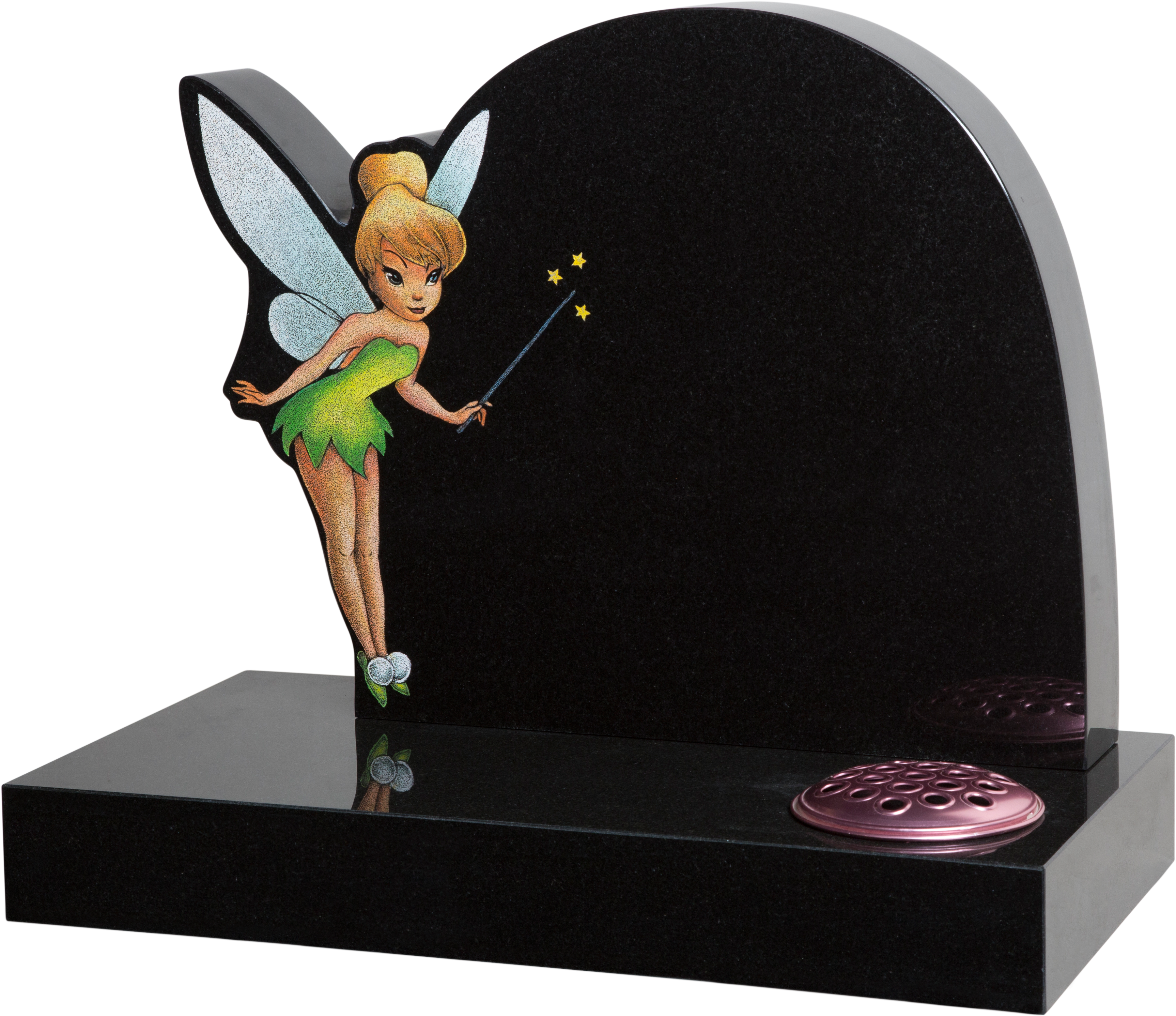 Tinkerbell Headstone - Fairy Headstone (3840x3840), Png Download
