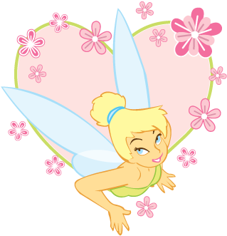 Tinkerbell Logo - Tinker Bell (400x400), Png Download