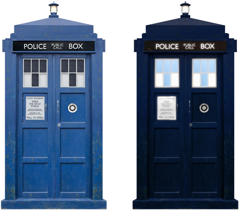12th Doctor's Tardis Series 10 By Fusionfall550 - Doctor Who Tardis Windows (1027x778), Png Download
