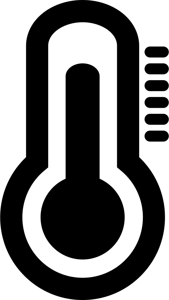 Png File - Thermometer (554x980), Png Download