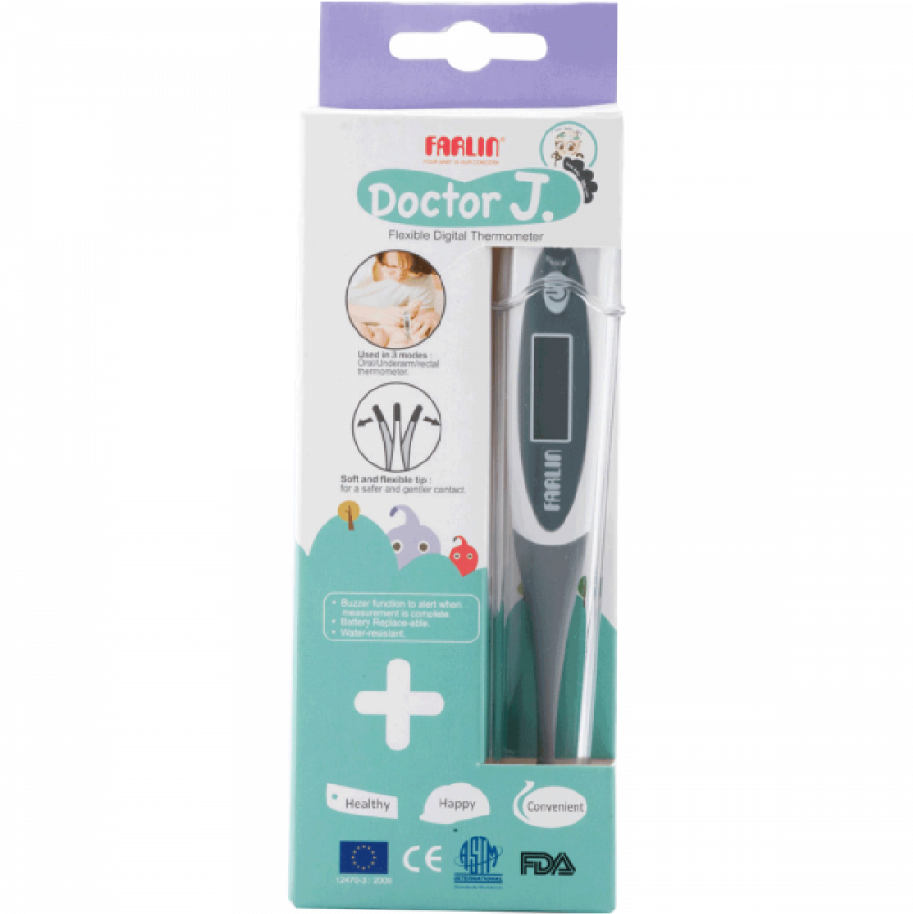 More Views - Farlin Thermometer (1000x1231), Png Download