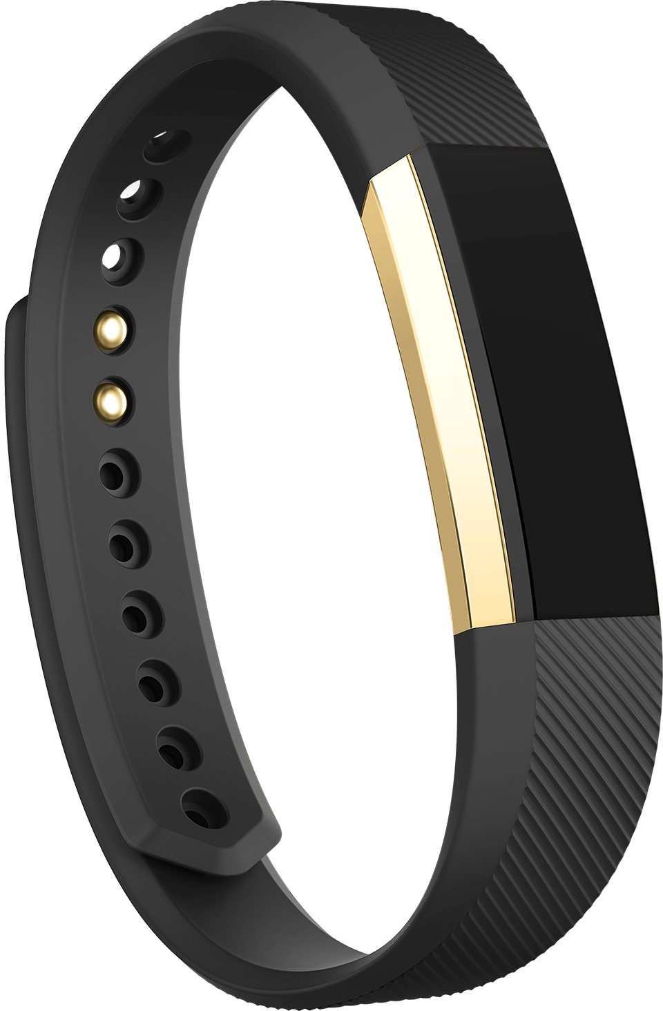 Fitness And Fashion On Display - Black Fitbit (960x1463), Png Download