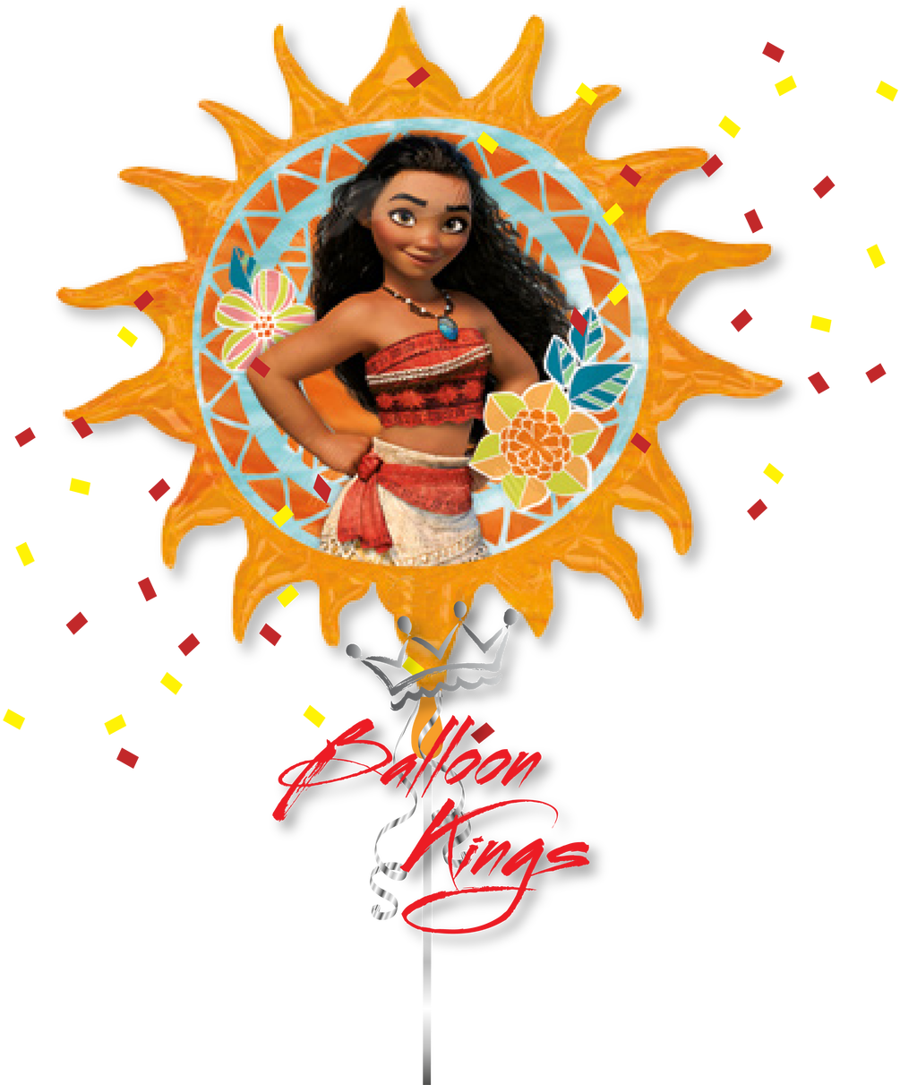 Moana - Disney Moana Supershape Foil Balloon (1280x1280), Png Download