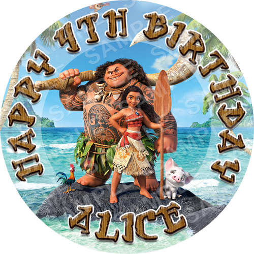 Moana - Acco Brands Moana Wall Calendar (500x500), Png Download