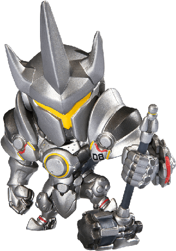 Cute But Deadly Reinhardt Figure - Cute But Deadly Reinhardt (525x525), Png Download