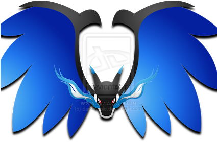 Logo Mega Charizard X Png (424x318), Png Download