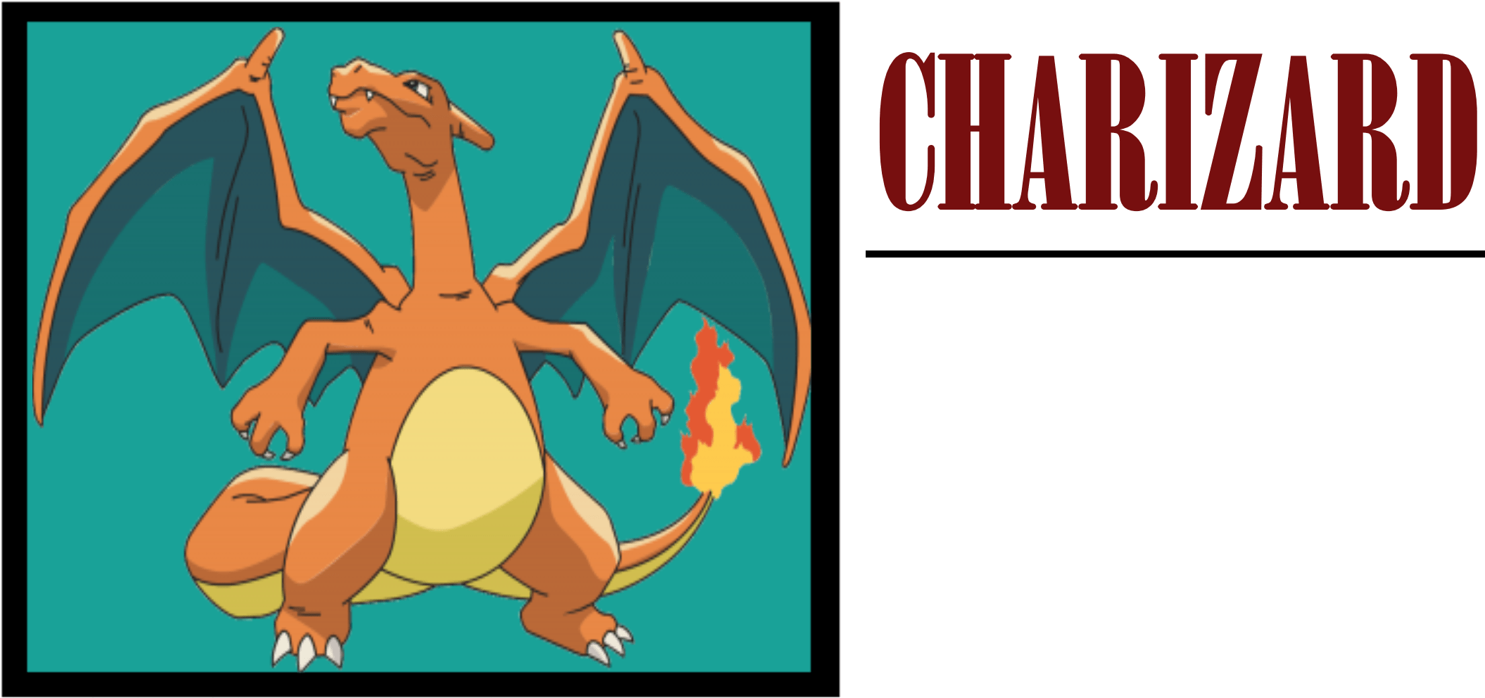 Featured Charizard Tech - Charizard Background (2200x1051), Png Download