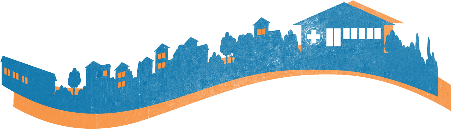 Cityscape - Health (1500x503), Png Download