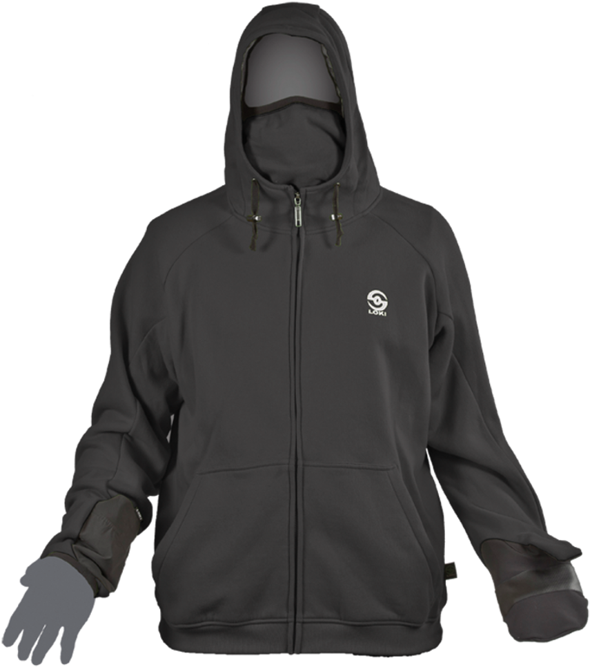 Morf Zip Up Hoodie - アディダス ホワイト マウンテニア リング ダウン (900x1000), Png Download