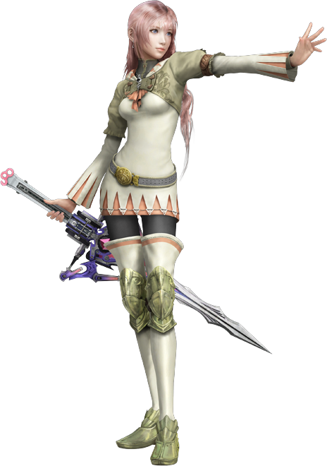 Final Fantasy Serah Outfits (464x660), Png Download