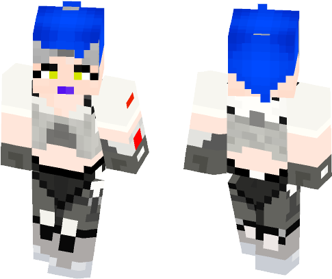 Female Minecraft Skins - Fictional Character (584x497), Png Download