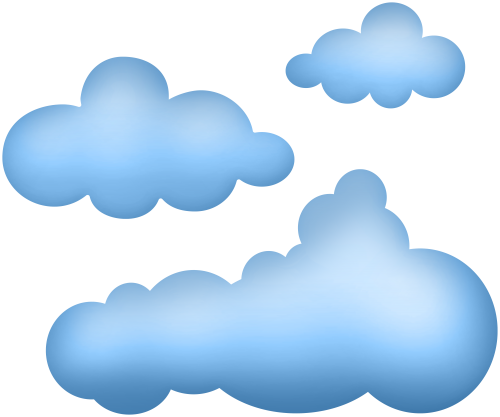 Cartoon Clouds Png Clip Art - Clip Art (500x417), Png Download