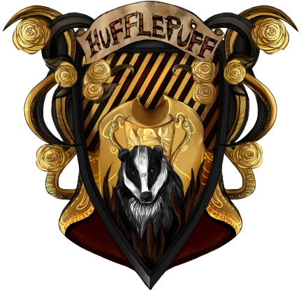 Hogwarts > Hufflepuff Crest - Transparent Harry Potter Hufflepuff Crest (431x417), Png Download