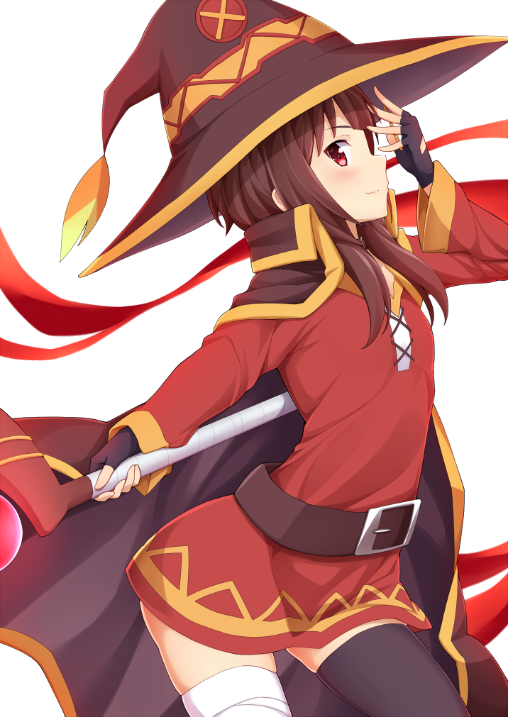 Curtido Curtir Compartilhar - Kono Subarashii Megumin Png (716x1011), Png Download