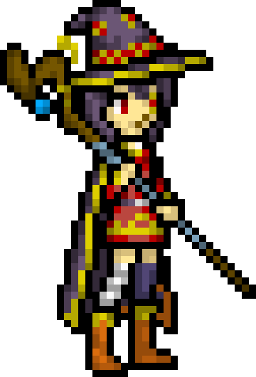 Megumin - Gilgamesh Final Fantasy (360x530), Png Download