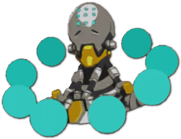 Zenyatta Spray Tekhartha - Transparent Zenyatta Sprays (404x332), Png Download