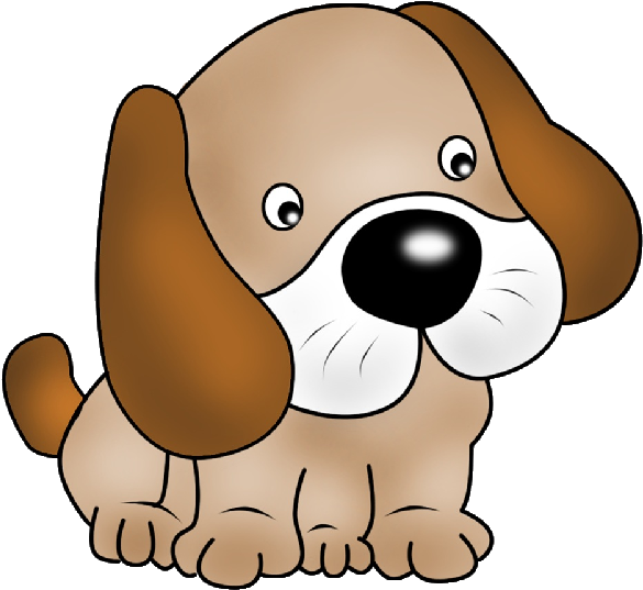 Puppy Pictures Of Cute Cartoon Puppies Clipart Image - Dog Cartoon Image Png (600x600), Png Download