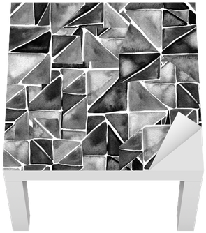 Watercolor Triangles Seamless Pattern - Triangle (400x400), Png Download