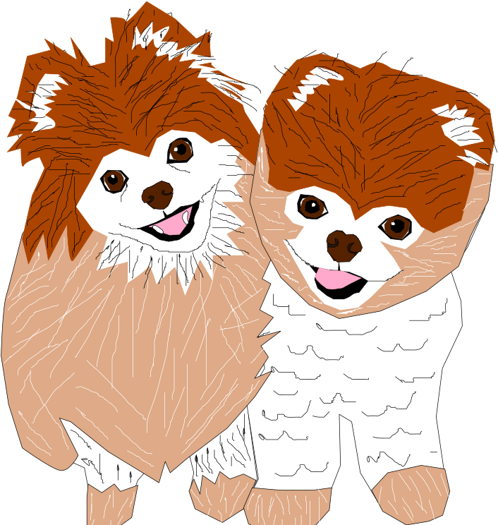 Buddy And Boo Jpg Freeuse - Clipart Boo Dog (800x800), Png Download