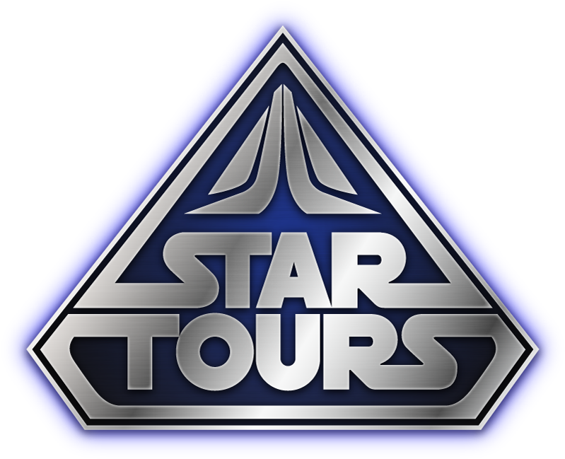 Star Tours - Star Tours Disneyland Logo (1024x788), Png Download