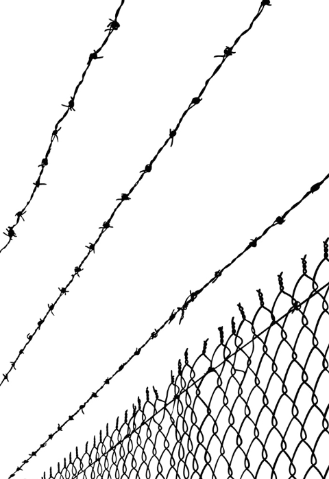Security Fence (480x698), Png Download