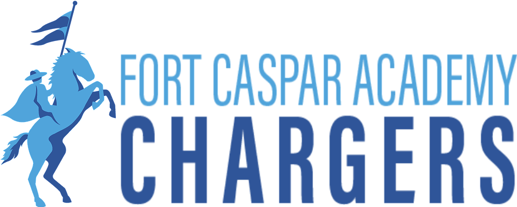 Fort Caspar Chargers - Electric Blue (1100x510), Png Download