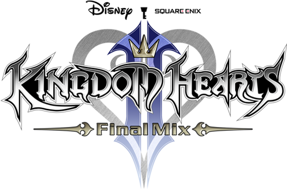 Kingdom Hearts Ii Final Mix - Kingdom Hearts 2 Title (570x380), Png Download