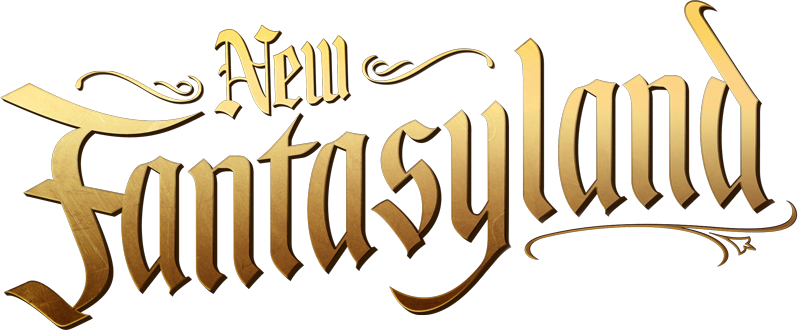 Source - - Fantasyland Magic Kingdom Logo (800x330), Png Download