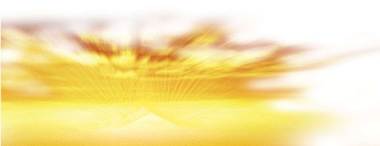 Sunlight Vector Glow - Close-up (1235x482), Png Download