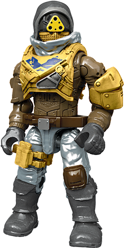 Hunter - Mega Bloks Destiny Hunter Cryptid Armory (271x500), Png Download