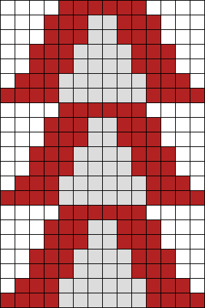 Hunter Perler Bead Pattern / Bead Sprite - Destiny 2 Perler Bead Patterns (295x442), Png Download