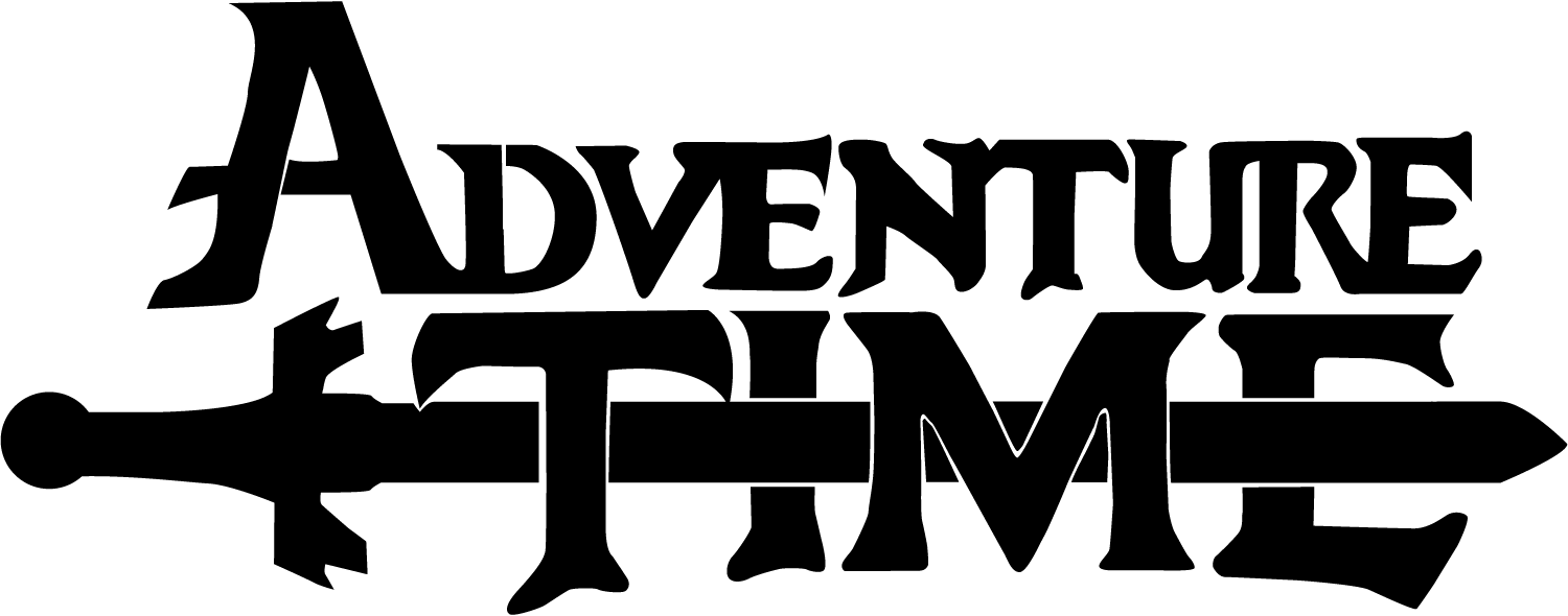 Adventure Time Logo Sword - Adventure Time Logo Png (1500x590), Png Download
