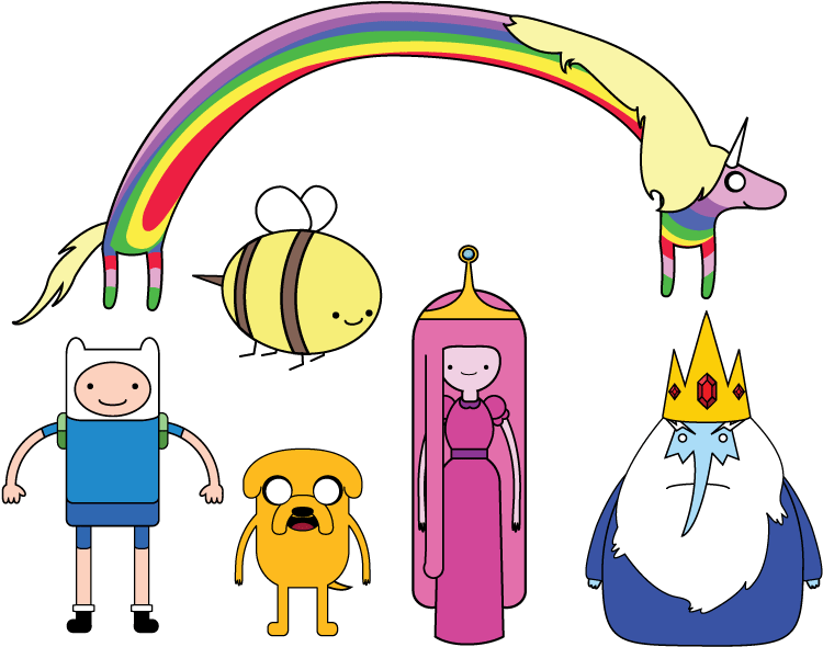 Adventure Time Background Png - Adventure Time No Background (792x612), Png Download