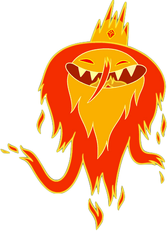 Fire Count - Fire Wizard Adventure Time (338x468), Png Download