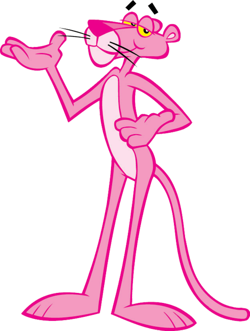 Pinky - Pink Panther Png (500x661), Png Download