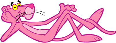 Pink Panther Resting - Pink Panther Png (400x400), Png Download
