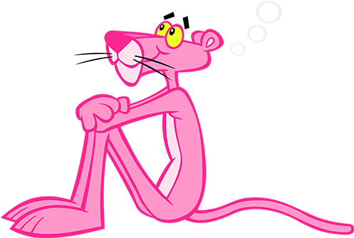 Toto, We're Not In Kansas Anymore - Love Pink Panther (496x348), Png Download