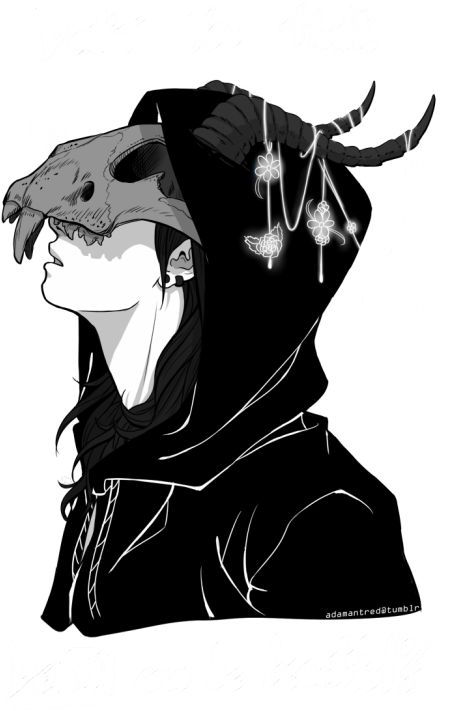 Click It - Anime Animal Skull Mask (460x750), Png Download